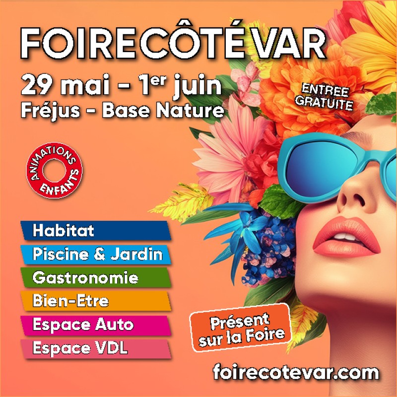 Foire du Var du 29 mai au 1er juin 2026