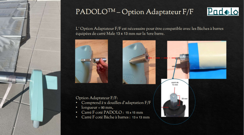 Nouveauté 2024 le PADOLO système de motorisation