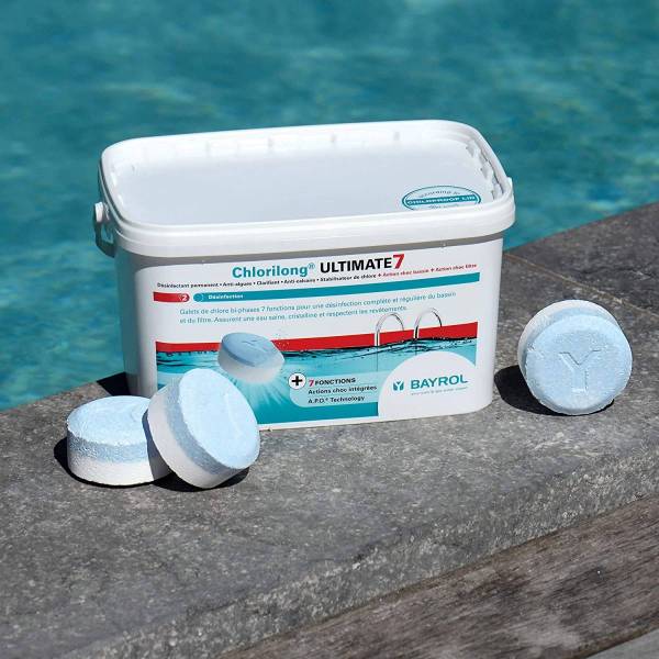 TRAITEMENT PISCINE - ULTIMATE 7 BAYROL -