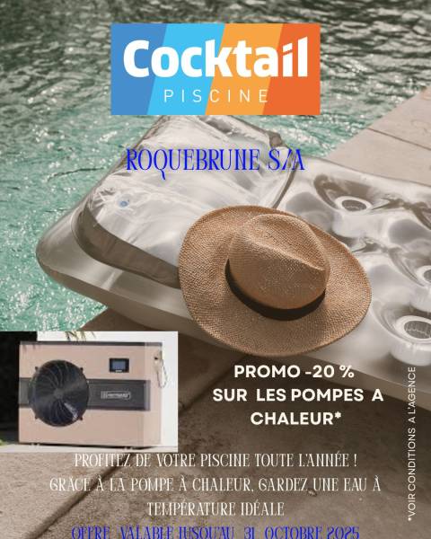 PROFITEZ DE VOTRE PISCINE TOUTE L'ANNEE AVEC UNE PAC