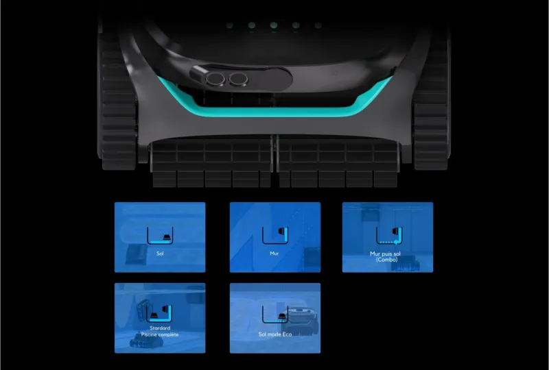 Wybot C2 Pro : le robot piscine sans fil compact et ultra-efficace