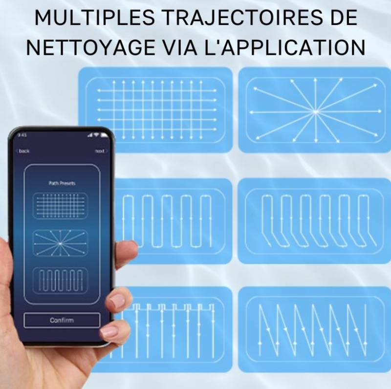 Optimisez le Nettoyage : Choisissez les Trajectoires Idéales pour Votre Robot de Piscine